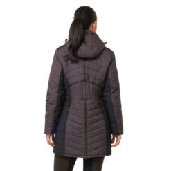Kerrits Women's Horsey Houndstooth Insulated Parka - Java Houndstooth/Black -Ovation Sale Shop 682951 800 800
