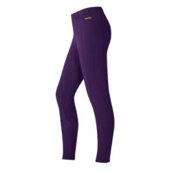 Kerrits Kids' Power Stretch Knee Patch Pocket Tights - Huckleberry -Ovation Sale Shop 683493 800 800