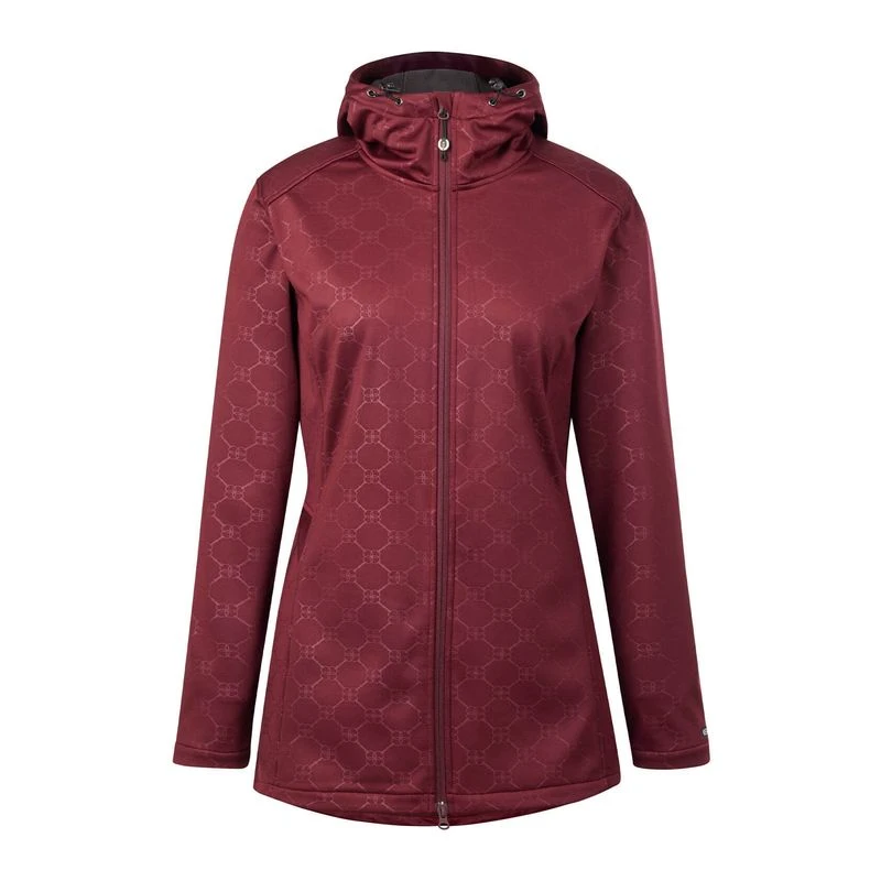 Kerrits Women's Lucky Bits Softshell Riding Jacket - Sangria 1 Kerrits Women's Lucky Bits Softshell Riding Jacket - Sangria