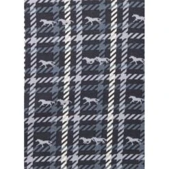 Kerrits Women's Muzzle Nuzzle Fleece Half Zip - Black Plaid Pasture -Ovation Sale Shop 687356 800 800