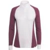 RJ Classics Women's Lexi Long Sleeve Show Shirt - White/Amaranth -Ovation Sale Shop 690641 800 800