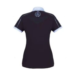 Fair Play Women's Claire Short Sleeve Competition Shirt - Black/White -Ovation Sale Shop 692829 800 800