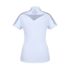 Fair Play Women's Claire Short Sleeve Competition Shirt - White -Ovation Sale Shop 692885 800 800