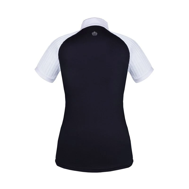 Fair Play Women's Justine Short Sleeve Compeition Shirt - Black/White 2 Fair Play Women's Justine Short Sleeve Compeition Shirt - Black/White - Image 2