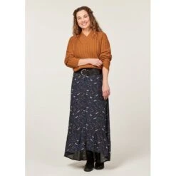 EQL Women's Brittany Cable Knit V-Neck Sweater - Spice -Ovation Sale Shop 694398 800 800