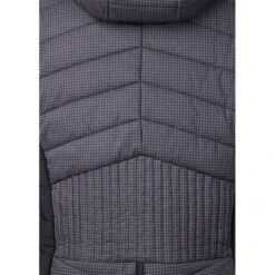 Kerrits Women's Horsey Houndstooth Insulated Parka - Peppercorn Houndstooth/Black -Ovation Sale Shop 694523 800 800