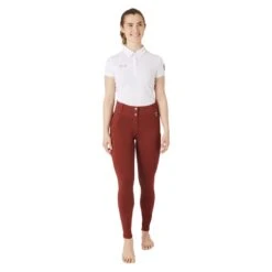 Horze Women's Mira Full Seat Breeches - Smoked Paprika -Ovation Sale Shop 696709 800 800