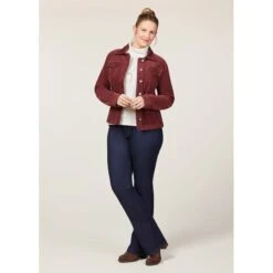 EQL Women's In Motion Corduroy Jacket - Mahogany -Ovation Sale Shop 698348 800 800