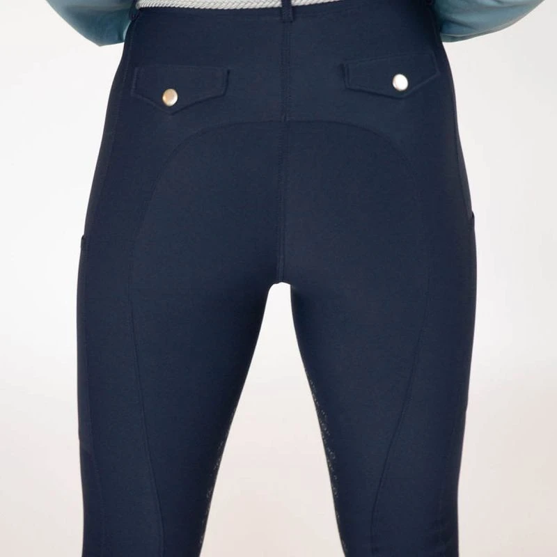 Romfh Women's Vida Full Grip Pull On Tights - Dark Navy 2 Romfh Women's Vida Full Grip Pull On Tights - Dark Navy - Image 2