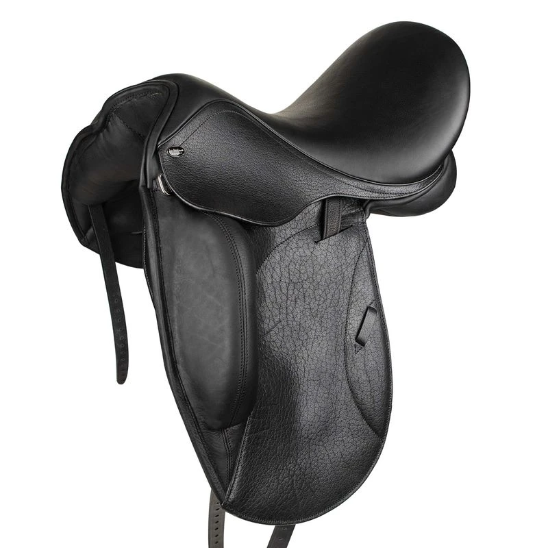 M. Toulouse Serafina Monoflap Dressage Saddle W/Genesis - Black 2 M. Toulouse Serafina Monoflap Dressage Saddle W/Genesis - Black - Image 2