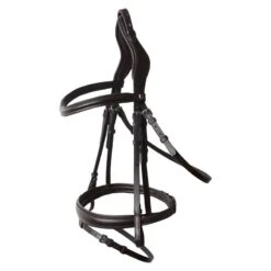 Horze St. Moritz Soft Padded Anatomic Bridle - Dark Brown