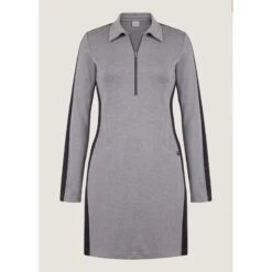 EQL Women's Ascent Ponte Tunic Dress - Charcoal Heather