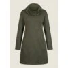 EQL Women's Textured Cowl Neck Dress - Evergreen -Ovation Sale Shop 700541 800 800
