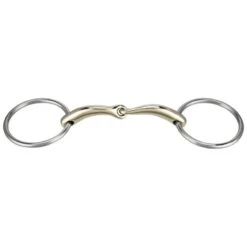 Herm Sprenger Pronamic Single Jointed Sensogan Loose Ring Snaffle 14mm