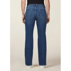 EQL Women's In Motion Button Fly Straight Leg Jeans - Midnight Wash 9 EQL Women's In Motion Button Fly Straight Leg Jeans - Midnight Wash -Ovation Sale Shop 711515 800 800