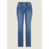 EQL Women's In Motion Button Fly Straight Leg Jeans - Light Wash -Ovation Sale Shop 711613 800 800