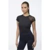 Cavalliera Women's Allore Short Sleeve Technical Top - Black -Ovation Sale Shop 712627 800 800