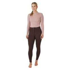 Horze Women's Mira Thermo Full Seat Breeches - Chocolate Martini 7 Horze Women's Mira Thermo Full Seat Breeches - Chocolate Martini -Ovation Sale Shop 716886 800 800